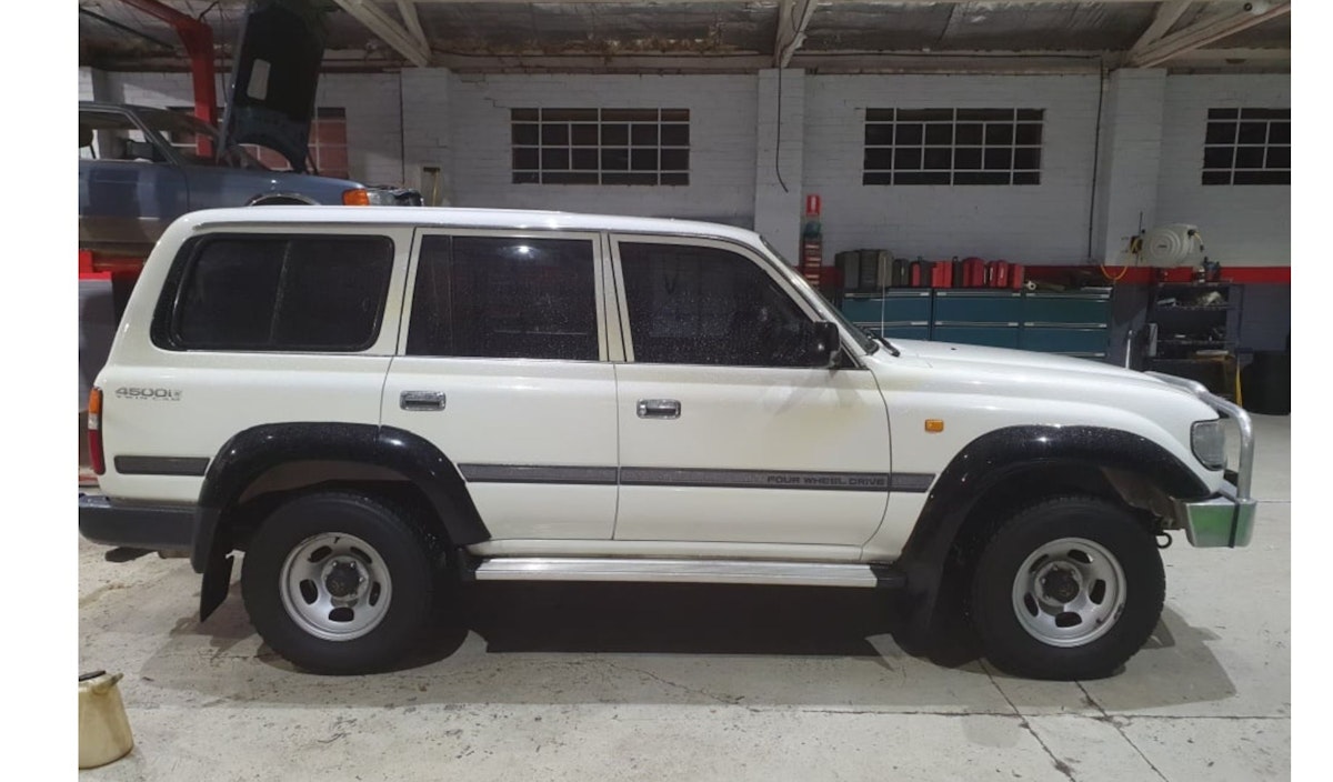 Toyota Landcruiser before